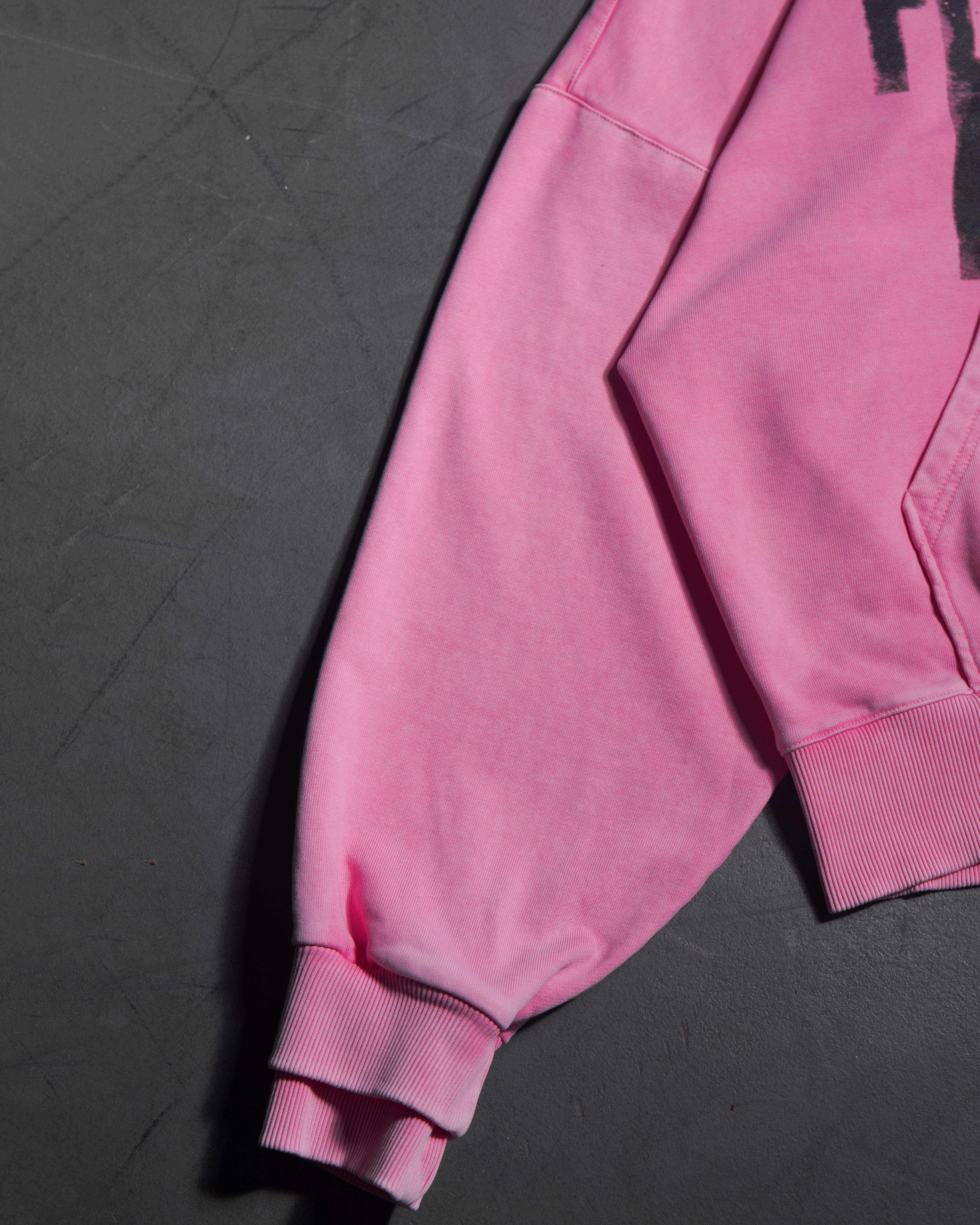 Washed hoodie "Flawless"